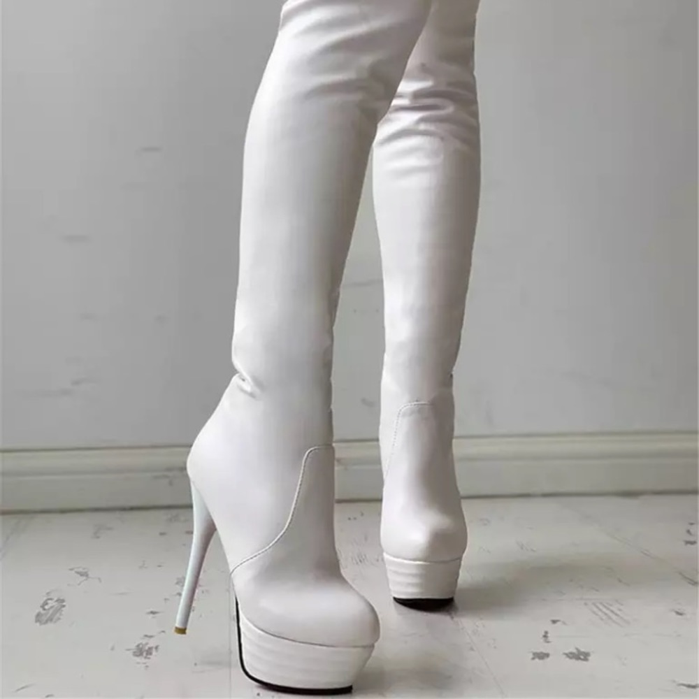Thigh high boots - Picture 3 of 13